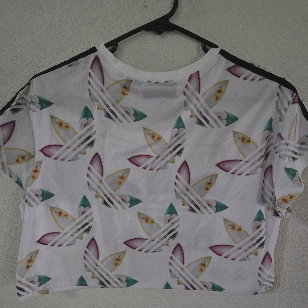 Adidas Pharrell Williams White T-Shirt - Picture 5 of 7